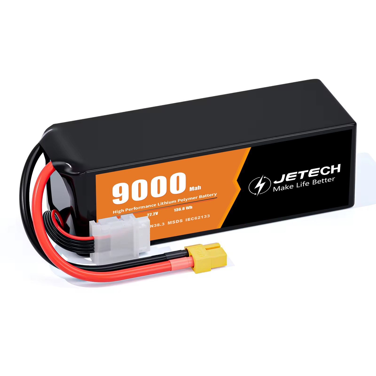 High C-rate Battery, All Kind Drone Lithium Battery, UAV Pure Co Lithium Polymer Battery, 14.8V 900mAh, 22.2V 9Ah FPV Battery 